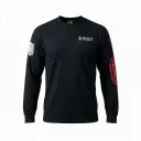 Milwaukee / Hall's Safety Adult Long Sleeve Shirt Heavyweight 100% Ring Spun US Cotton