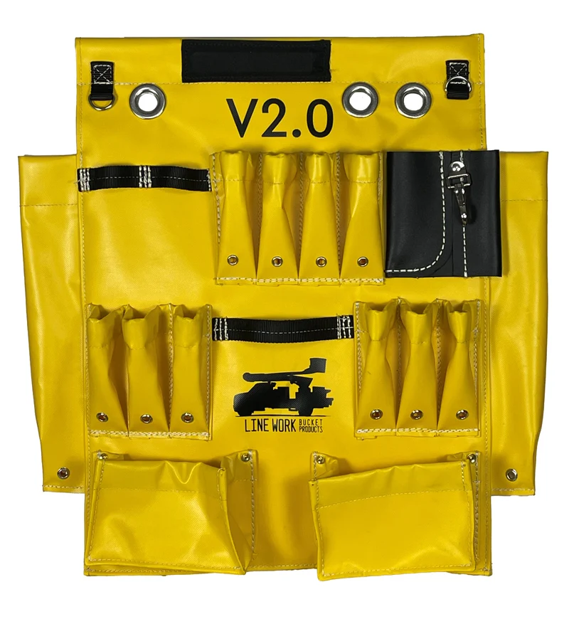 Line Work Bucket Products 2.0 Tool Apron with two 3" Hooks 1024B