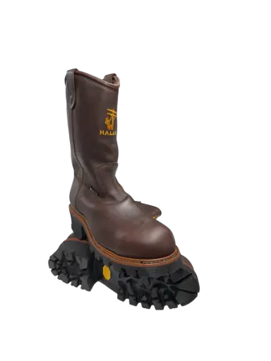 Hall’s 620W 12″ Waterproof Composite Toe Wellington Lineman Boot, Manufactured in the USA.