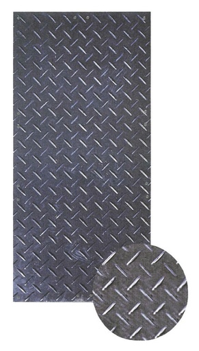[AM48] 4' X 8' Checkers-Alturnamat® Ground Protection Mat, 120 Ton Load Capacity, Black - AM48
