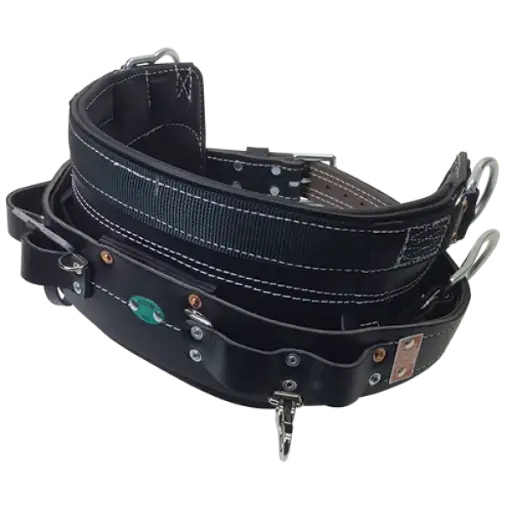 88Mx4Dmp Bashlin Nylon Labrador "Liberty" 4-D Ring Belt