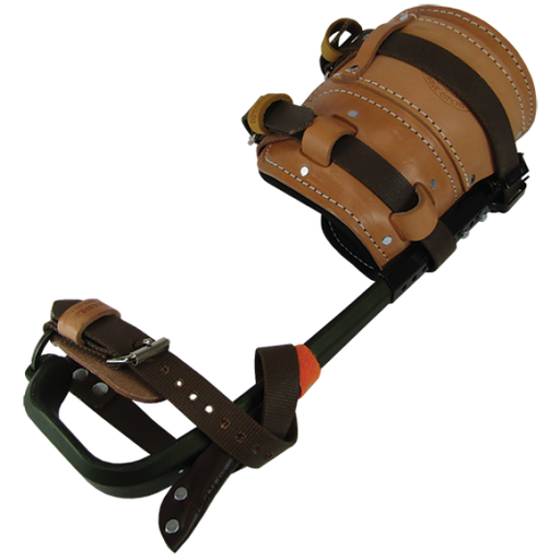 Bashlin 145 Series Leather Climber Pads 145A. 145B, & 145F