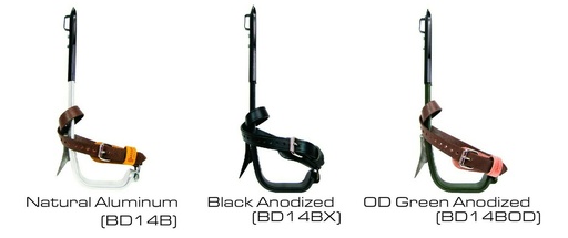 Bd14B-1N, Bd14Bx-1N, & Bd14Bod-1N Bashlin Aluminum Alloy Climbers W/ Bottom Straps (Retooled)