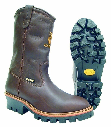 Boots-Hall's 622Wi 12" Waterproof Insulated Steel Toe Wellington Lineman Boot, Manufactured In The USA.
