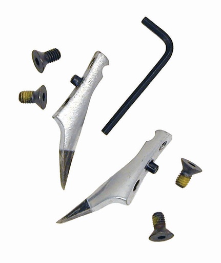 Buckingham NB9106A, NB9206A Replacement Dowel And Screw Style Pole Gaffs For Steel Climbers