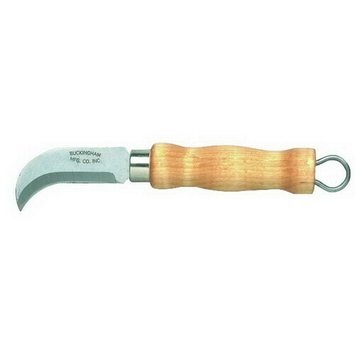 [7080] Buckingham Wooden Handle Skinning Knife 7080