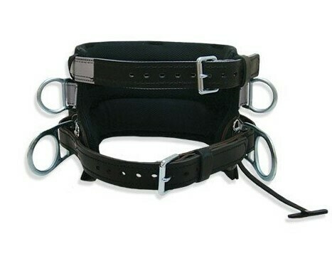 Buckingham-2018M Full Floating Backsaver Body Belt W/ 4 Stacked D-Rings & Removable Gut Strap