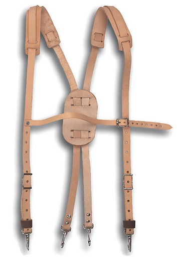 [6258] Buckingham-6258 Leather Suspender