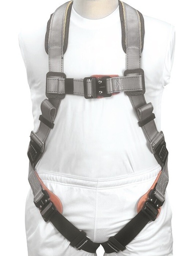 Buckingham-Buckfit Flame Resistant 68D7G8C600K1 Full Body Harness With Steel Dee Ring Dorsal Attachment