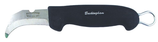 [70903] Buckingham-Ergonomic Cushioned Handle Skinning Knife With Ring And Notch In Blade 70903