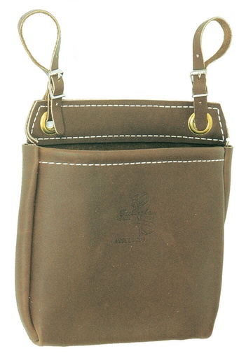 [5299BR] Buckingham-Leather Nut And Bolt Bag 5299Br Without Pockets