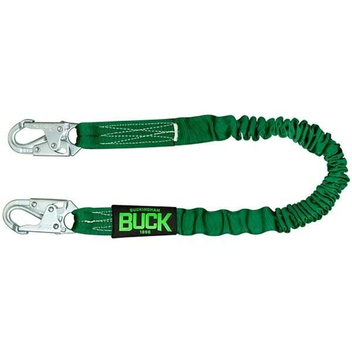 [8VV116S1] Buckingham-The Buckyard 6 Shock Absorbing Lanyard 8VV116S1