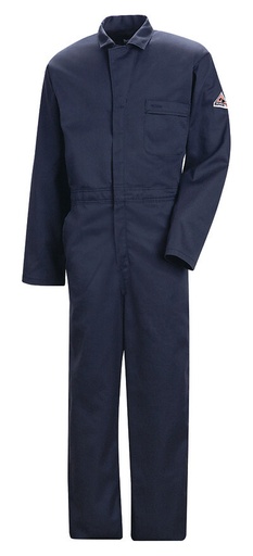 Bulwark-Ceh2Nv Flame Resistant Navy Industrial Coverall