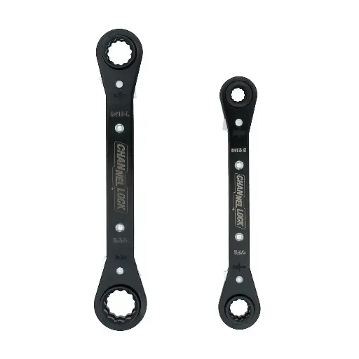 [841S] Channellock 2Pc Sae Ratcheting Combination Wrench Set 841S