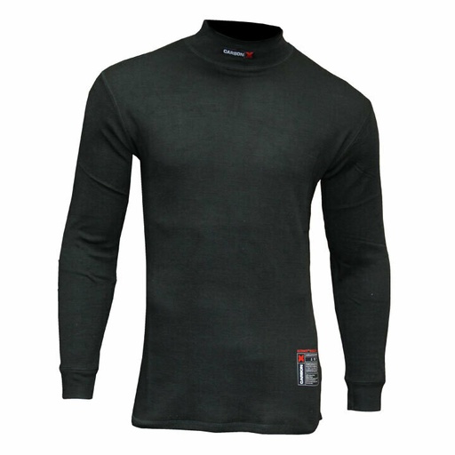 Chicago Protective Apparel-Cx54 Flame Resistant Knit Carbonx® Mock Turtleneck Shirt