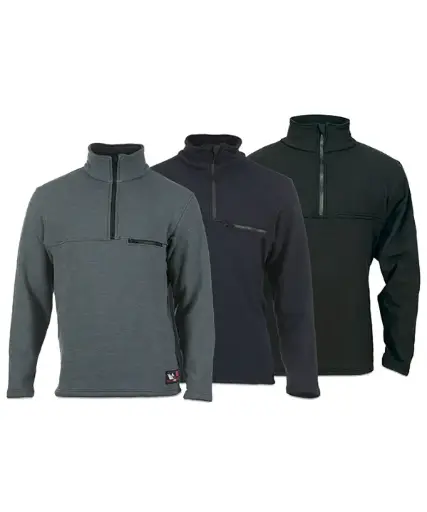 Dragonwear #DFM200DH Elements FR Sweatshirt, Black, Navy Or Gray