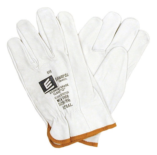Edwards 10″ Goatskin Leather 609 Protectors For Rubber Gloves