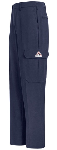 Flame Resistant Cool Touch 2® Navy Cargo Pocket Work Pants By Bulwark Pmu2Nv