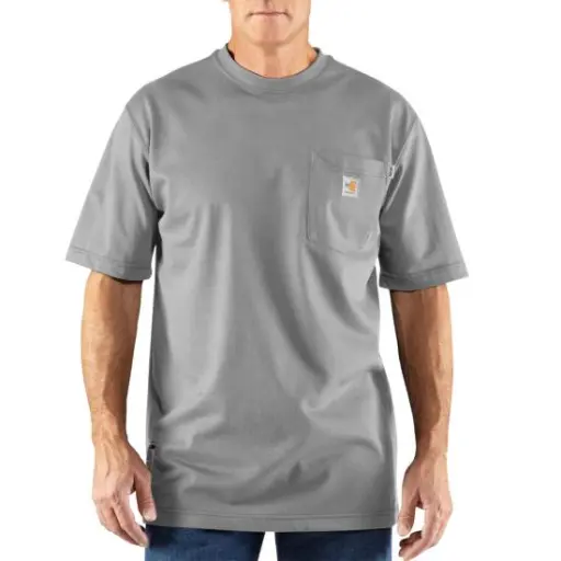 Flame Resistant Force Cotton Short Sleeve T-Shirt By Carhartt 100234