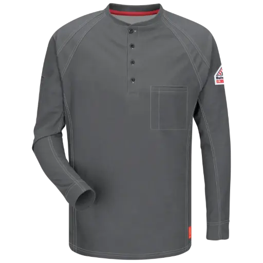 Flame Resistant Iq Series™ Henley By Bulwark Qt20