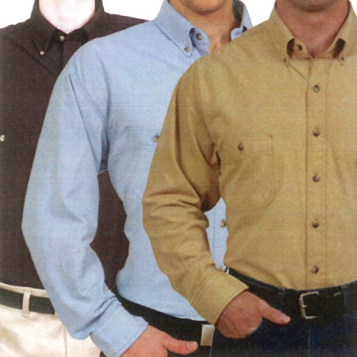 Flame Resistant Premium Long Sleeve Button Down Shirt By Tyndale M110T