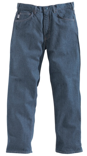 Flame Resistant Relaxed Fit Utility Denim Jean By Carhartt FRB004MDS - Discontinued