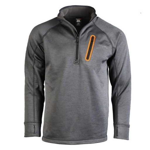 Fleece - Men's Timberland Pro® Reaxion Quarter-Zip Athletic-Fit Fleece Jacket -A55RV