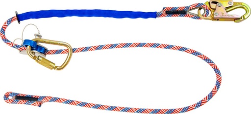 French Creek 7/16" Secondary Adjustable Rope Positioning Lanyard 2020 & 2020-8