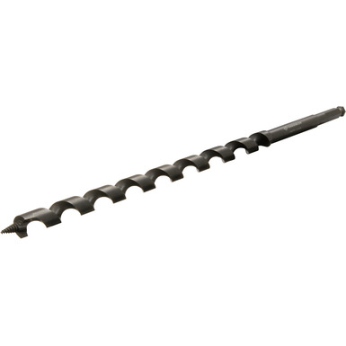 Greenlee Nail Eater® 66Tf Extreme Black Utility Auger Bits 66Tf-9/16, 66Tf-11/16, 66Tf-13/16,& 66Tf-15/16