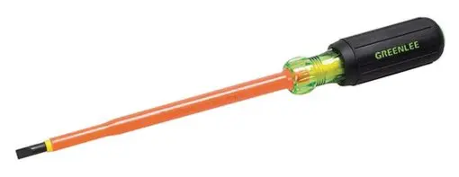 [0353-33-INS] Greenlee-Insulated Square Tip Screwdrivers 0353-32-Ins & 0353-33-Ins - #2 X 6"