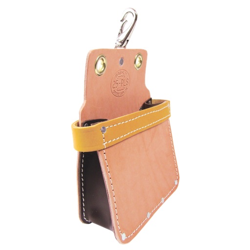 [25-PLS] Hall's Wl-All Leather Bolt And Nut Bag With Reinforced Top