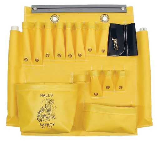 [43-162] Hall's-Deluxe 43-162 Vinyl Aerial Apron