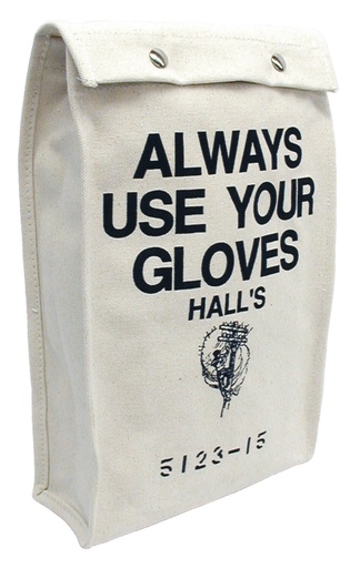 Hall's-Hall’S Rubber Glove Bags 5123 With Standard Opening 5123-15, 5123-17, & 5123-19