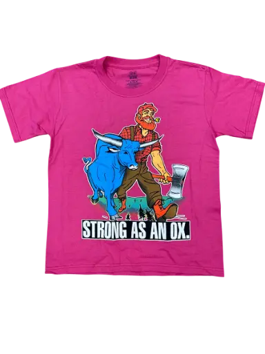 Hall's-Happy Paul Bunyan HPBA Kids Size T-Shirt