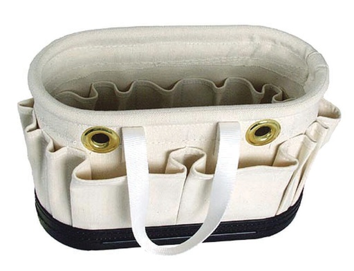 [65-700] Hall's-Oval Tool Bucket 65-700 With 28 Pockets