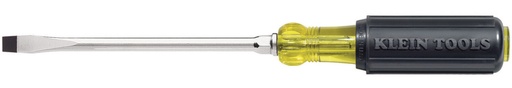 Klein Heavy Duty Round Shank Cushion Grip 602 Series Screwdrivers With Keystone Tip