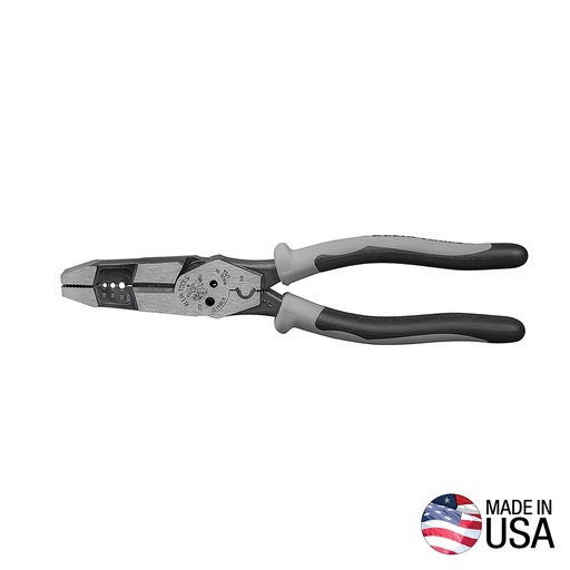 [J215-8CR] Klein Hybrid Pliers With Crimper And Wire Stripper