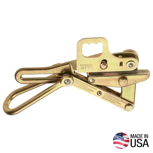 [1656-20H] Klein-Chicago Grip w/Latch, Bare Conductors to 0.4-Inch