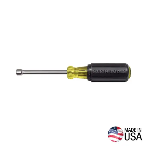 Klein-Cushion Grip 630M Series Hollow Shaft Magnetic Tip Nut Drivers 