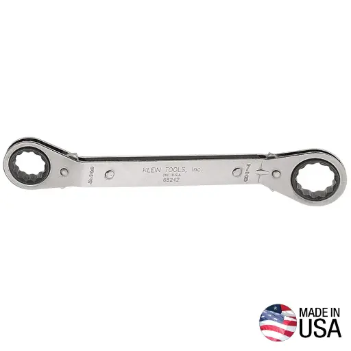 Klein-Individual Fully Reversible Ratcheting Offset Box Wrenches