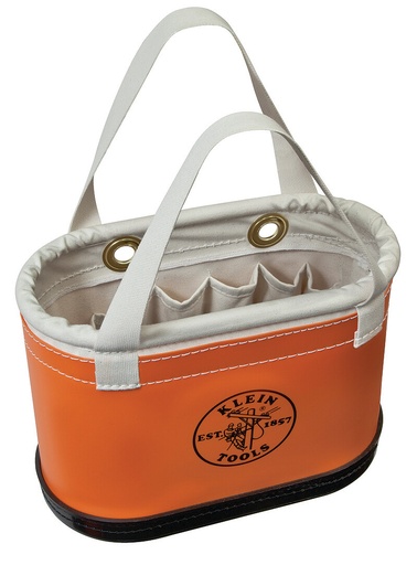 [5144BHHB] Klein-Orange Hard Body Bucket 5144BHHB With Handles
