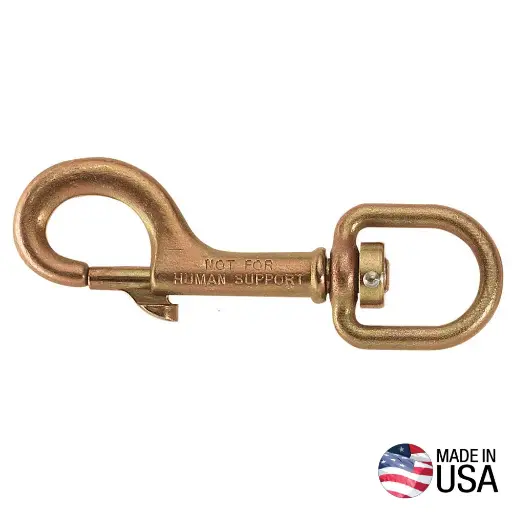 [470] Klein-Swivel Hook 470 With Plunger Latch