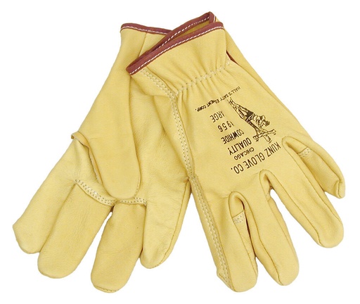 Kunz Heavyweight Cowhide Drivers Style 956 Gloves