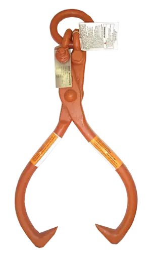 Dixie/Columbus McKinnon Certified Pole Lifting Tongs - logger hook tong DC40008, DC40218, DC40228, DC40458