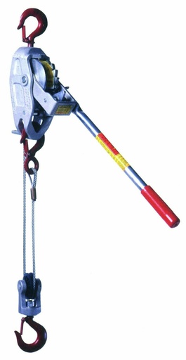 Lugall-Cable Ratchet Winch-Hoists 3000-10, 3000-10U, 4000-20, 4000-20U By Lug All