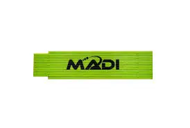 [MPFR-6] MADI-6′ Fiberglass Folding Ruler – Inside Reading With Center-Point Markings MPFR-6