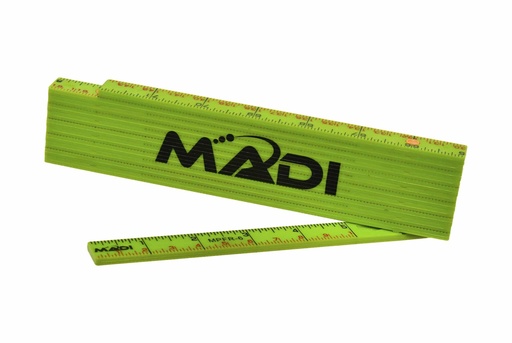 [MPFR-6] Madi 6′ Fiberglass Folding Ruler – Inside Reading With Center-Point Markings Mpfr-6