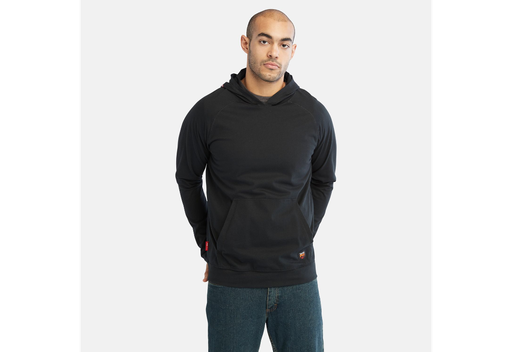 Men's Timberland Pro ® Black Cotton Core Flame-Resistant Hoodie A1V8Z-001