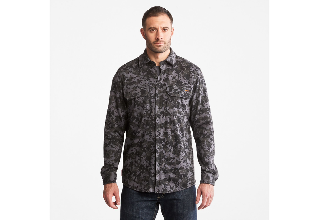 Men's Timberland Pro ® Digi Camo Cotton Core Flame-Resistant Shirt A236V-T51
