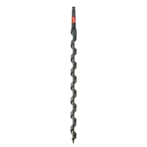 Milwaukee 24" Lineman Impact Pole Auger Bits 48-13-6805, 48-13-6807, & 48-13-6809